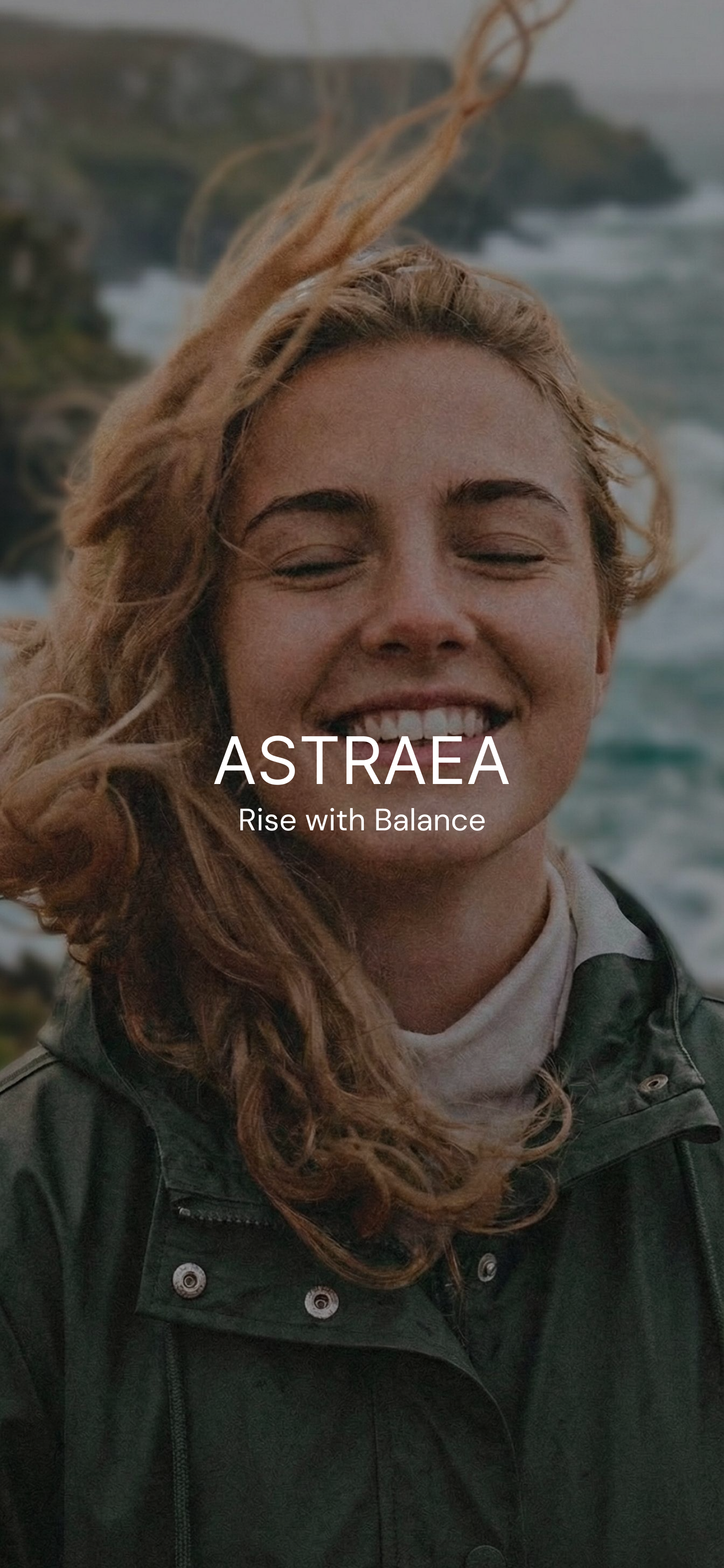 Astraea App - Daily symptom tracking dashboard